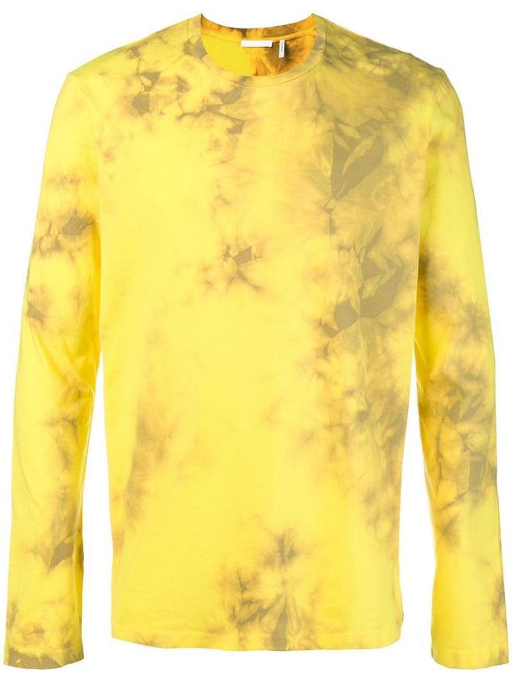 Helmut Lang Logo Sweatshirt - Yellow