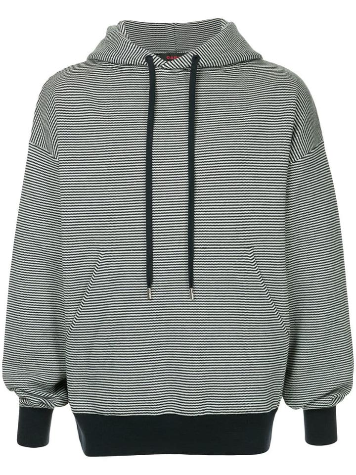 Caban Striped Knit Jumper - White