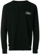 Neighborhood Chest Logo Patch Sweatshirt - Black