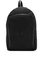 Boss Hugo Boss Logo Branded Backpack - Black