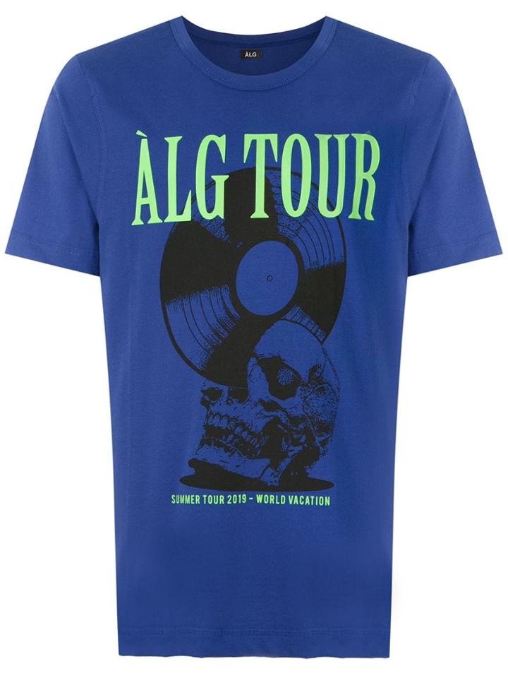 Àlg Camiseta Oversized - Blue