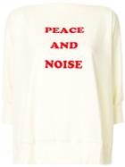 Undercover 'peace And Noise' Sweatshirt - Yellow