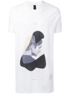 Odeur - Graphic T-shirt - Unisex - Cotton - M, White, Cotton
