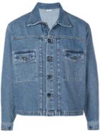 Second/layer Boxy Denim Jacket - Blue