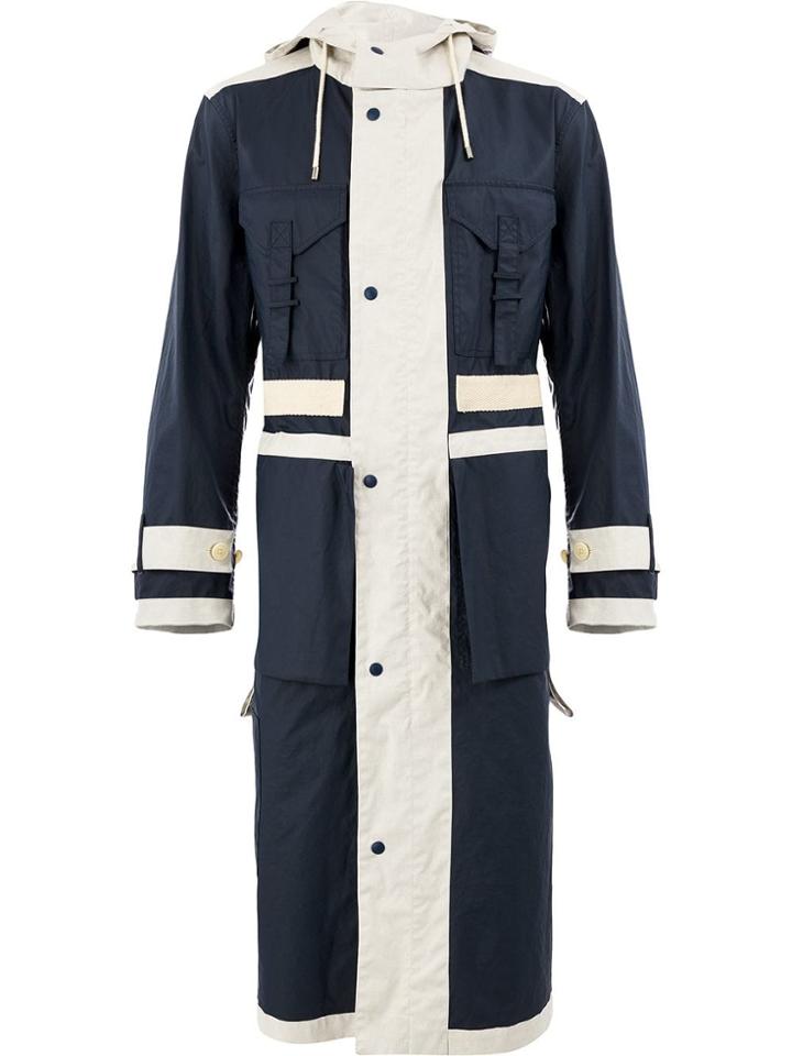 Craig Green Reversible Hooded Coat - Blue