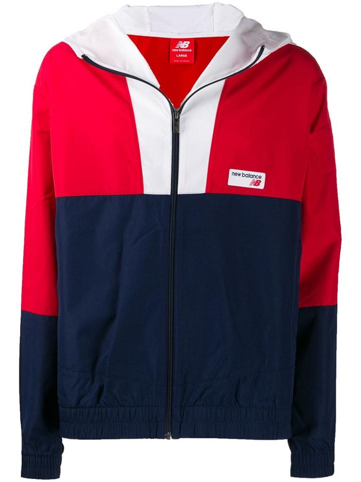 New Balance Block Colour Wind Breaker - Red