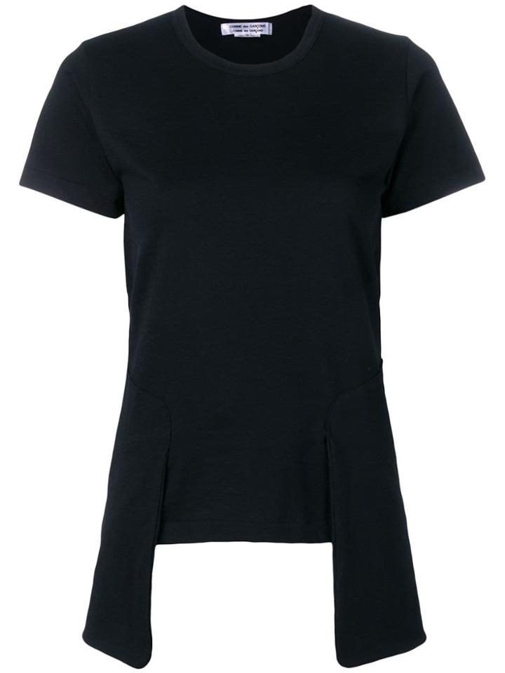 Comme Des Garçons Comme Des Garçons Asymmetric Hem T-shirt - Black