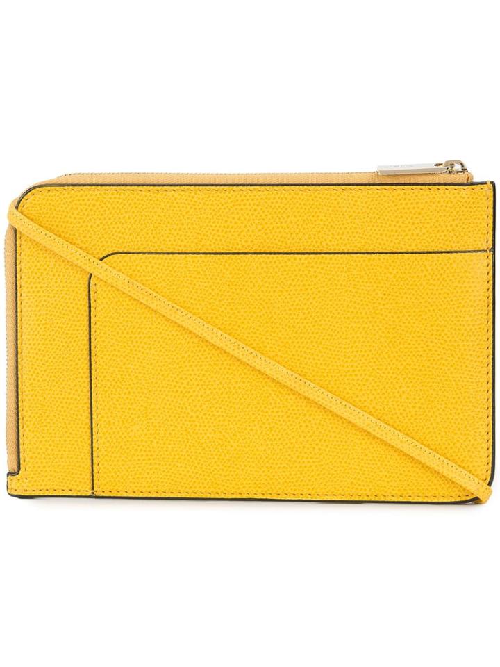 Valextra Invisible Crossbody Bag - Yellow