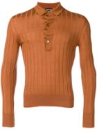 Tom Ford Slim-fit Buttoned Sweater - Brown
