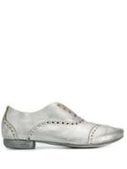 Marsèll Lace-less Brogues - Silver