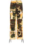 Liam Hodges Acid Camouflage-print Cargo Pants - Green