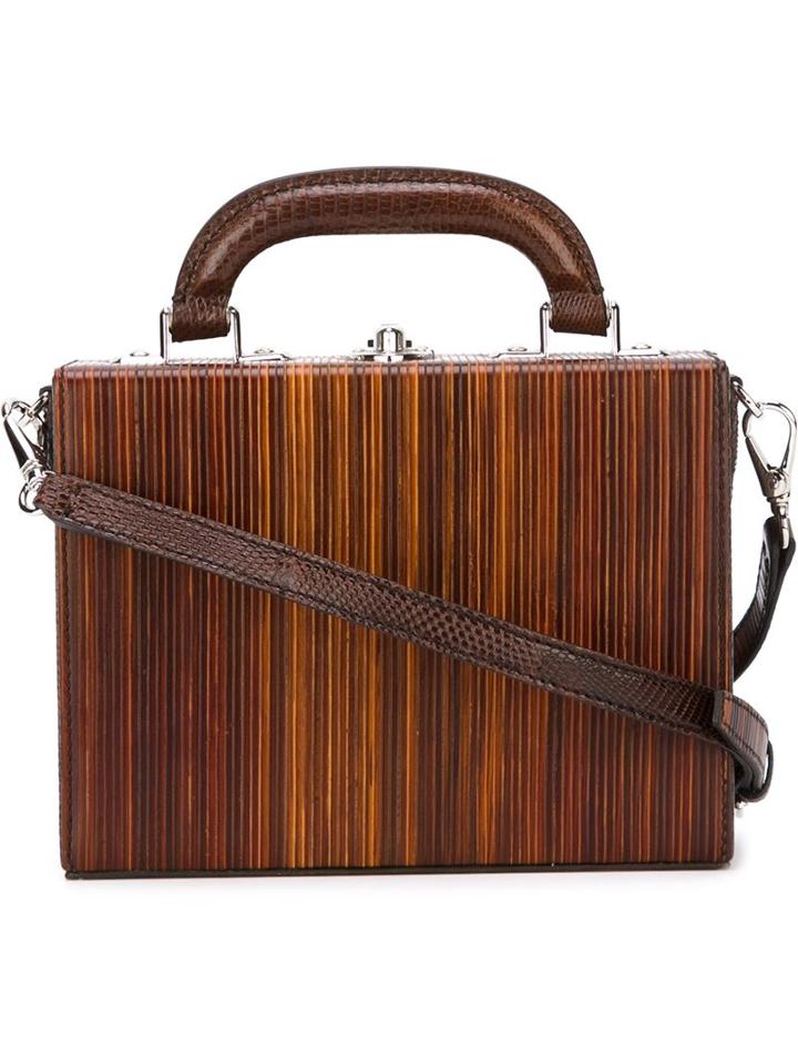 Bertoni 1949 Mini Squared 'bertoncina' Crossbody Bag