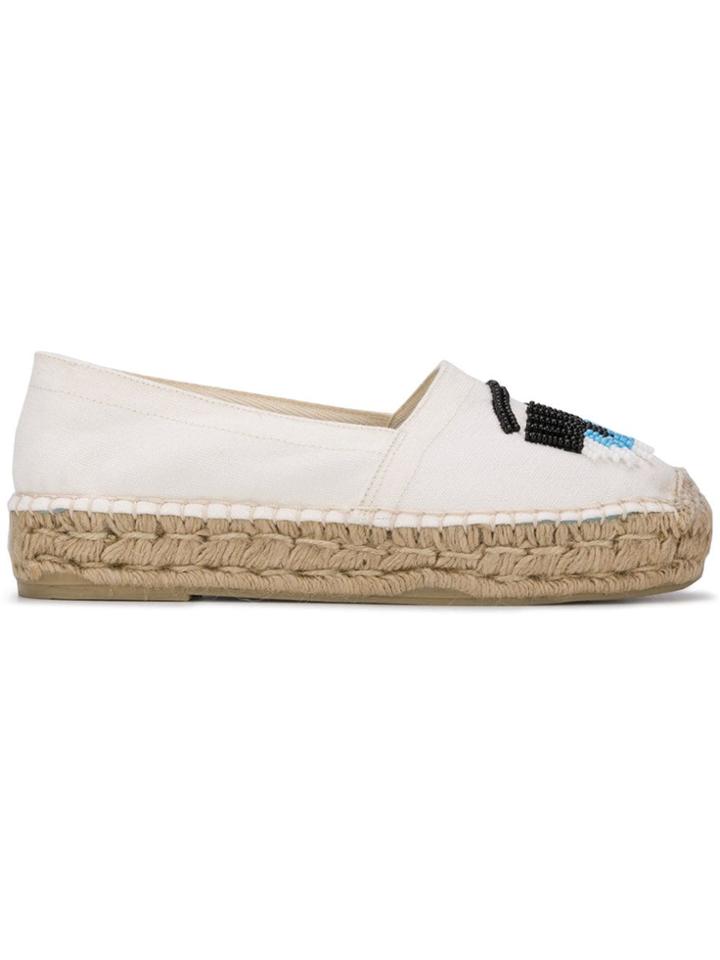 Chiara Ferragni Wink Espadrille Flats - White