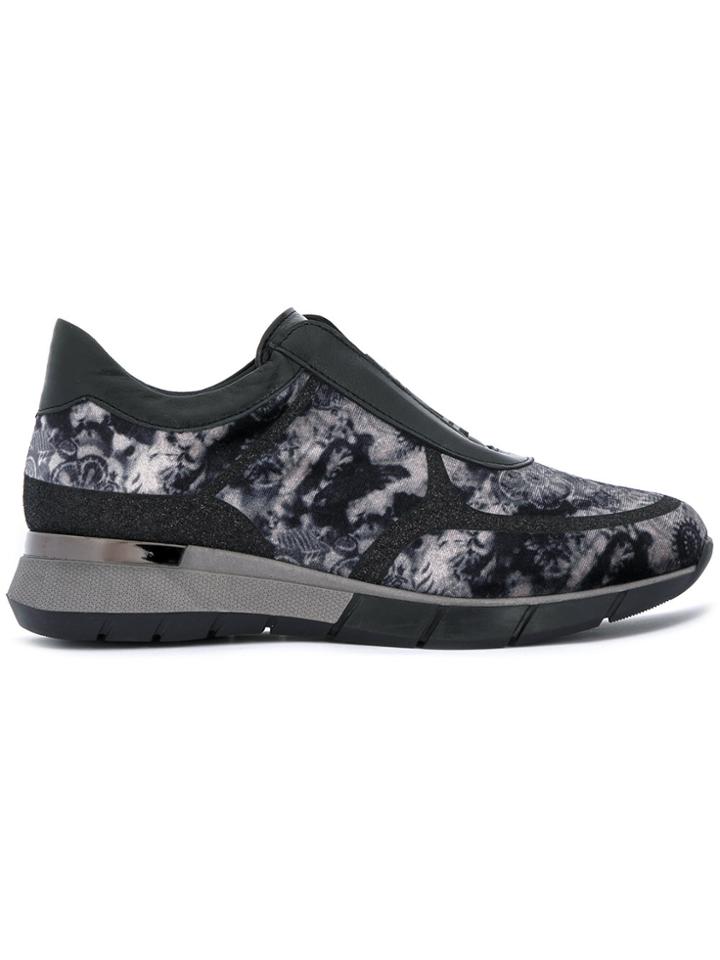 Baldinini Patterned Sneakers - Black