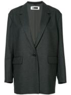 H Beauty & Youth Longline Tailored Blazer - Grey