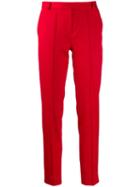 Styland Slim Fit Trousers - Red