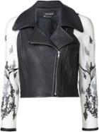 Yigal Azrouel Berry Branches Leather Jacket
