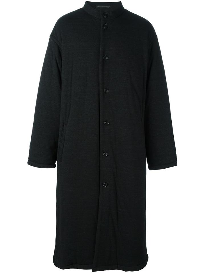 Yohji Yamamoto Oversized Buttoned Coat