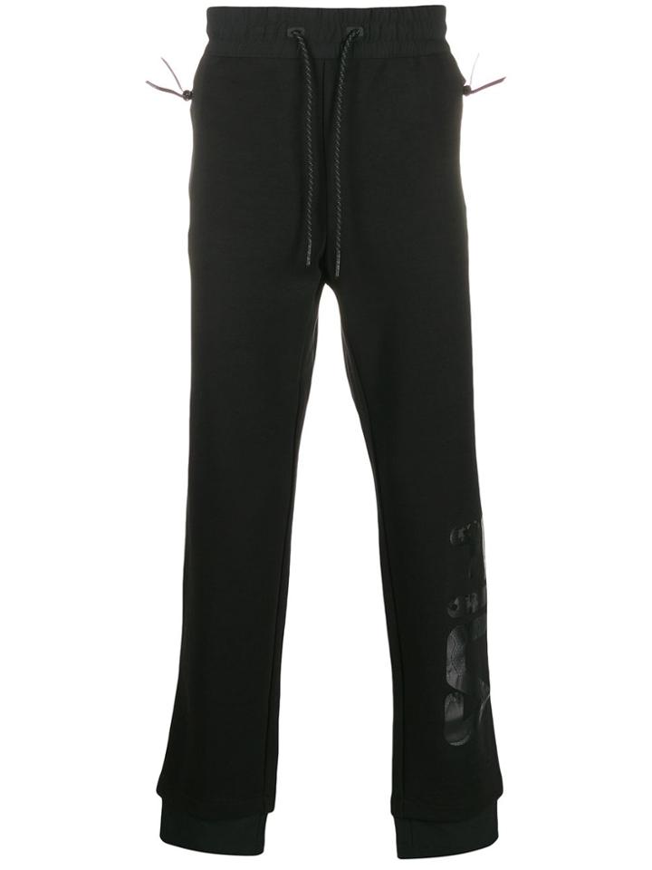 Fila Straight Leg Track Trousers - Black