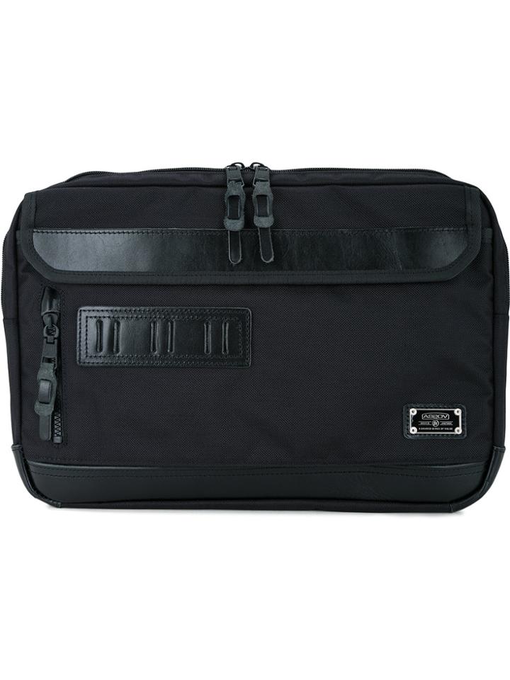 As2ov Ballistic Nylon Document Case - Black