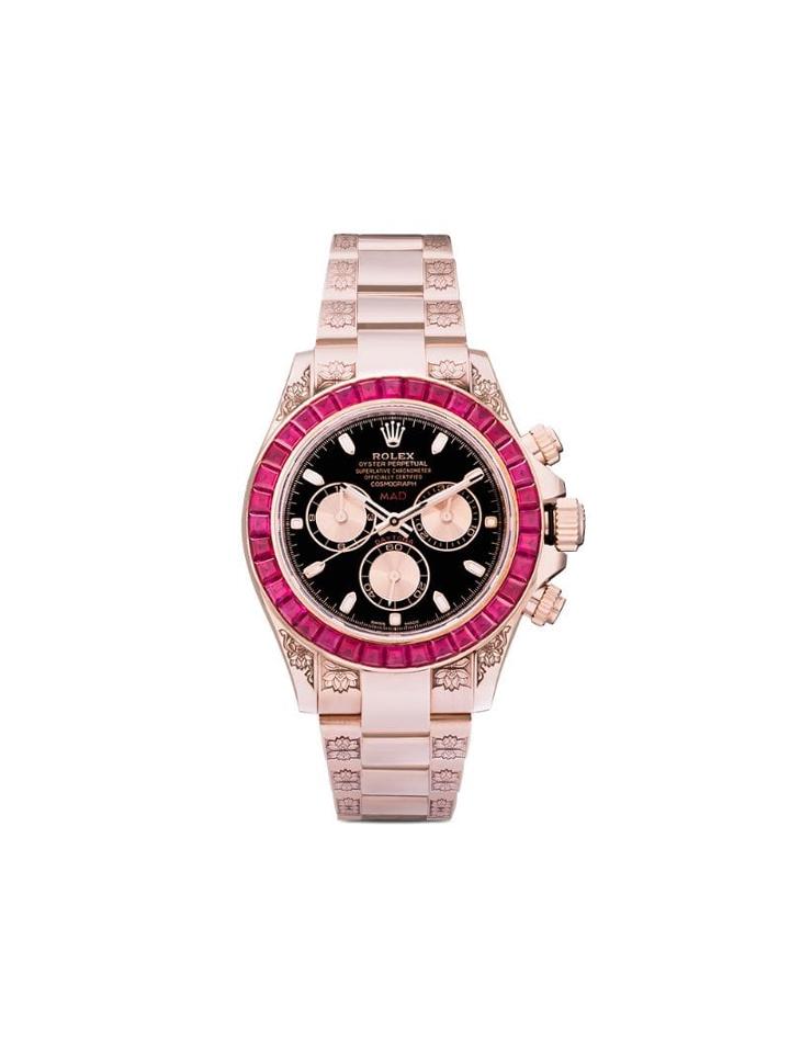 Mad Paris Rolex Oyster Perpetual Ruby 40mm - Black