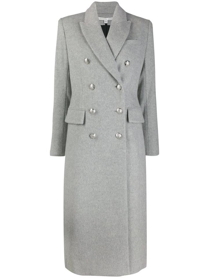 Veronica Beard Double-breasted Coat - Grey
