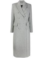 Veronica Beard Double-breasted Coat - Grey
