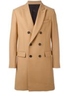 Ami Alexandre Mattiussi Double Breasted Coat - Brown