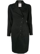 Chanel Vintage Chanel Long Sleeve One Piece - Black