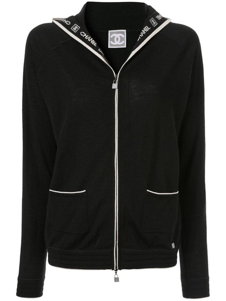 Chanel Vintage Cc Sports Line Jacket - Black