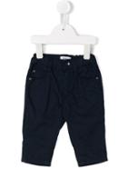 Boss Kids - Smart Trousers - Kids - Cotton/leather - 24 Mth, Blue