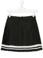 Karl Lagerfeld Kids Teen Pleated Drawstring Skirt - Black