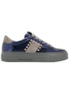 Kennel & Schmenger Studded Lace-up Sneakers - Blue