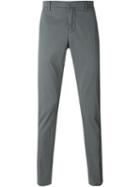 Dondup 'gaubert' Trousers, Men's, Size: 40, Grey, Cotton/spandex/elastane