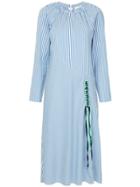 Tibi Kaia Lanyard Dress - Blue