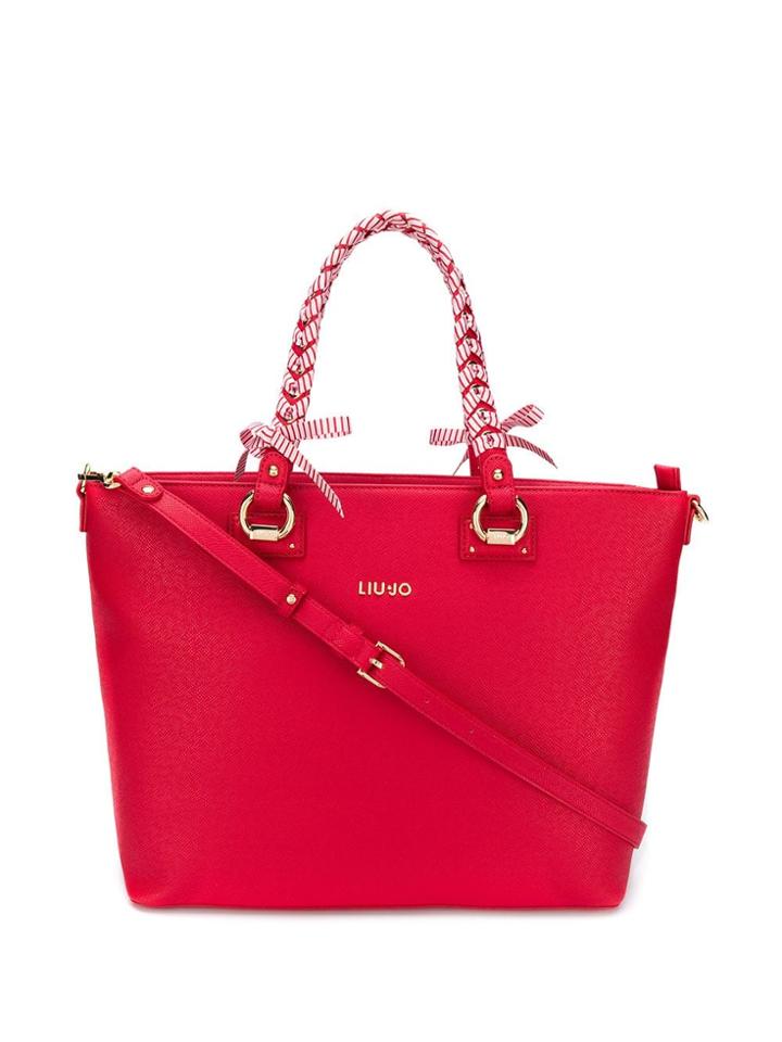 Liu Jo Tote Bag With Ribbon Detail - Red