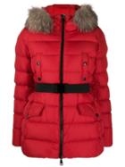 Moncler Clion Puffer Jacket - Red