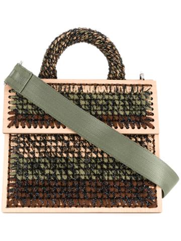 7ii Zubrowka Copacabana Purse, Women's, Green, Acrylic