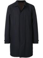 Z Zegna Basic Trench Coat - Blue