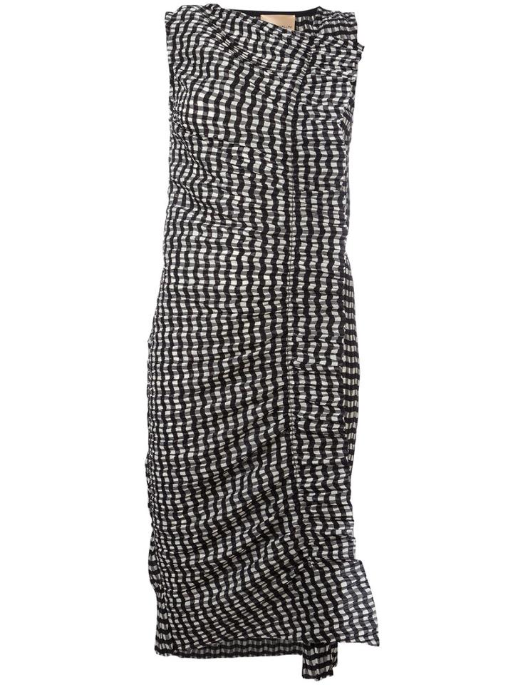 Erika Cavallini Arle Sleeveless Dress, Women's, Size: 42, Black, Cotton/polyamide/polyester