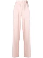 Emporio Armani Straight-fit Trousers - Pink