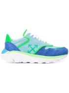 Off-white Jogger Sneakers - Blue
