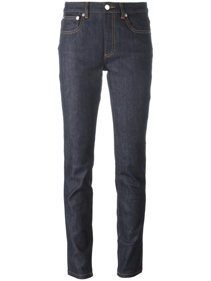 A.p.c. Five Pockets Skinny Jeans - Blue