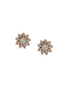 Dana Rebecca Diamond And 14kt Rose Gold Jennifer Yamina Stud Earrings