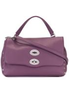 Zanellato Postina Bag, Women's, Pink/purple, Leather