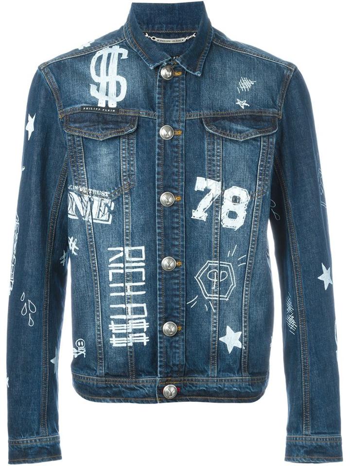 Philipp Plein 'one By One' Denim Jacket