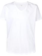 Orlebar Brown V Neck T-shirt - White