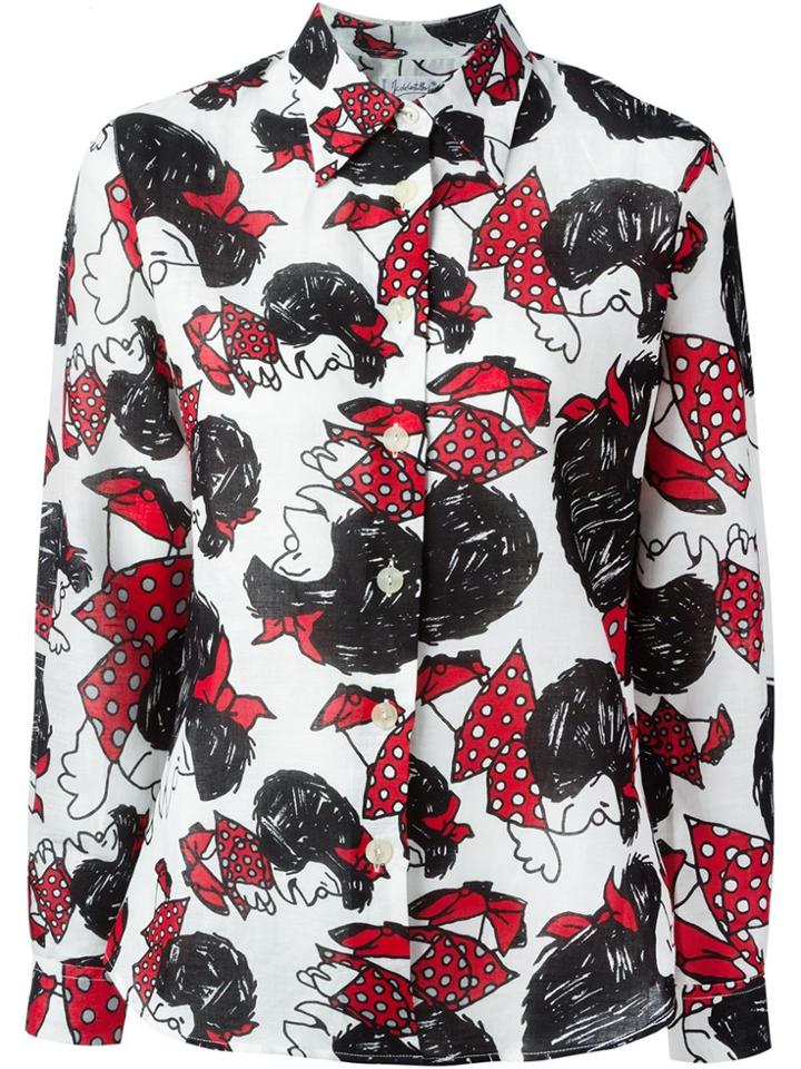 Jc De Castelbajac Vintage 'mafalda' Cartoon Shirt - Multicolour