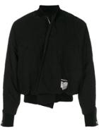 Julius Oversized Bomber Jacket - Black