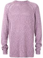 Hope Classic Long-sleeve Sweater - Pink & Purple